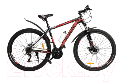 Велосипед Nasaland 29M031 C-T21-R 29 (рама 21, черный/красный)