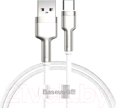 Кабель Baseus Cafule Series Metal Data Cable USB To Type-C / CAKF000202 (2м, белый)