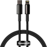 

Кабель, Tungsten Gold Fast Charging Data Cable Type-C To iP / CATLWJ-A01