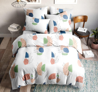 

Комплект постельного белья Ночь нежна, Оливия Бязь 2 сп. Евро 50x70 / 9866-1