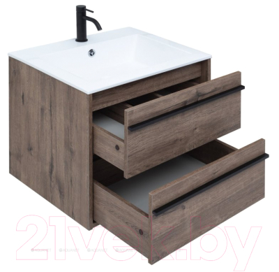 Комплект мебели для ванной Aquanet Lino 60 / 273239