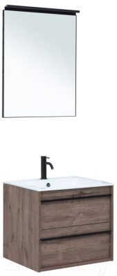 Комплект мебели для ванной Aquanet Lino 60 / 271952