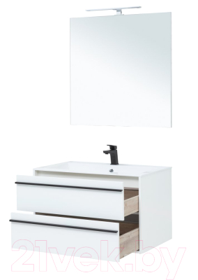 Комплект мебели для ванной Aquanet Lino 90 / 271957