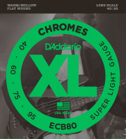 

Струны для бас-гитары D'Addario, ECB80 40-95