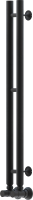 Полотенцесушитель водяной Маргроид Inaro 80x6 (черный матовый) - 