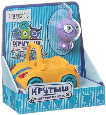 Автомобиль игрушечный Zhorya Монстрик-крутыш на авто / Б52978