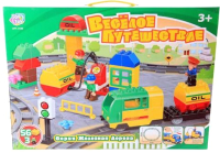 Конструктор электромеханический Play Smart Joy Toy Веселое путешествие Железная дорога / Б39912 - 