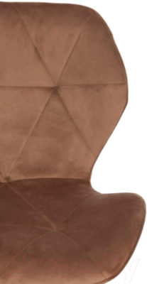 Кресло офисное Tetchair Recaro (металл/вельвет коричневый)