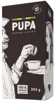 Кофе молотый PUPA Classic 100% Арабика (250г, коробка) - 