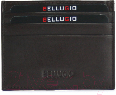 Визитница Bellugio AU-10R-014 (черный)