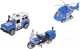 Набор игрушечных автомобилей Наша игрушка Полиция / 661-08E - 
