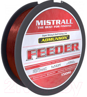 Леска монофильная Mistrall Admunson Feeder 0.22мм 150м / ZM-3330022