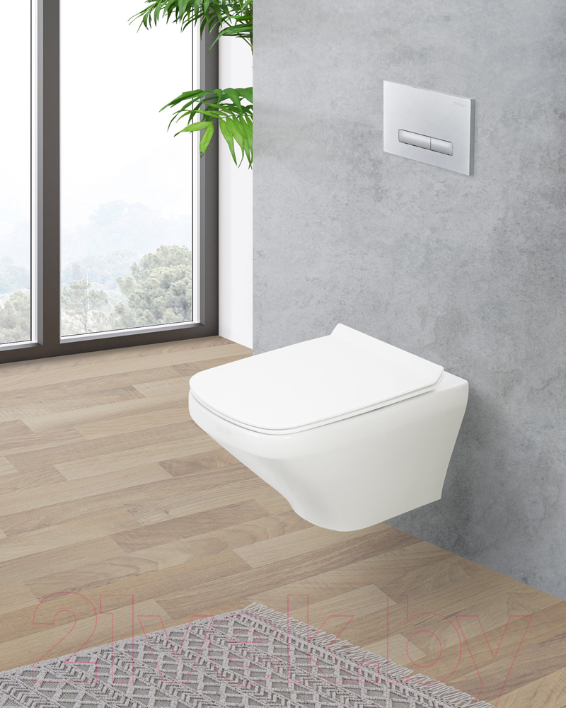 Унитаз подвесной BelBagno BB3201CHR