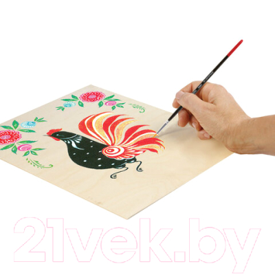 Изображение товара Кисть для рисования Brauberg Синтетика №1 / 200851 (круглая)