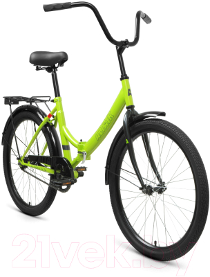 Велосипед Forward Altair City 24 2022 / RBK22AL24012 (зеленый/серый)