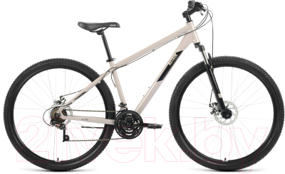 Велосипед Forward AL 29 D 2022 / RBK22AL29253 (серый/черный)