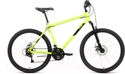 Велосипед Forward Altair MTB HT 26 2.0 2022 / RBK22AL26116 (ярко-зеленый/черный)