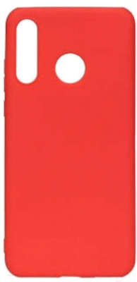 Чехол-накладка Case Matte для Huawei P30 Lite (красный, фирменная упаковка)