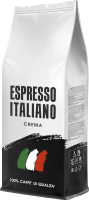 Кофе в зернах Espresso Italiano Crema 70% Арабика, 30% Робуста (1кг) - 