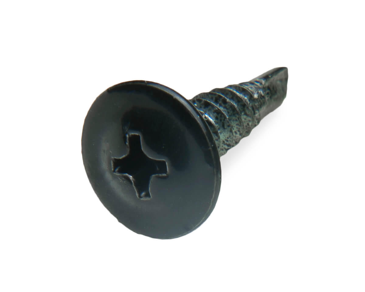 Саморез ЕКТ С прессшайбой 4.2x16 сверло / B007932 (100шт, RAL9005)