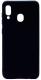 Чехол-накладка Case Matte для Galaxy A20 (черный) - 