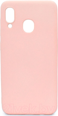 Чехол-накладка Case Matte для Galaxy A30 (розовый)