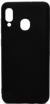 Чехол-накладка Case Matte для Galaxy A30 (черный)