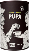 Кофе молотый PUPA Classic 100% Арабика (250г, ж/б) - 