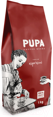Кофе в зернах PUPA Espresso 100% Арабика (1кг)