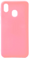 Чехол-накладка Case Matte для Galaxy A40 (розовый) - 