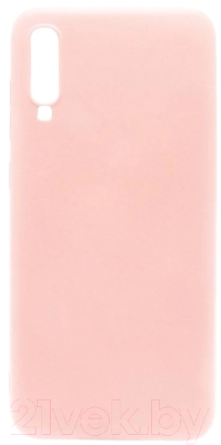 Чехол-накладка Case Matte для Galaxy A70 (розовый)