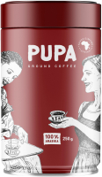 Кофе молотый PUPA Espresso 100% Арабика (250г, ж/б) - 