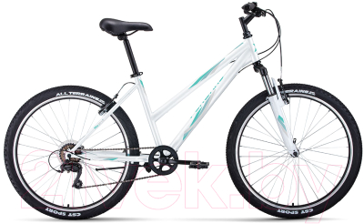 Велосипед Forward Iris 26 1.0 D 2022 / RBK22FW26737 (белый/бирюзовый)