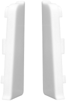 Заглушка для плинтуса Arbiton Indo 40 Белый матовый (2шт, флоупак) - 