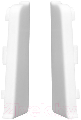 Заглушка для плинтуса Arbiton Indo 40 Белый матовый (2шт, флоупак)
