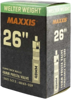 Камера для велосипеда Maxxis Welter Weight 26x1.5/2.5 0.8 Lfvsep48 B-C / EIB00137000 (40/63-559) - 