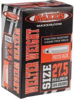 

Камера для велосипеда Maxxis, Welter Weight 27.5x1.5/1.75 FVSEP48 / EIB75081400