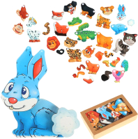 

Развивающая игрушка ToySib, Уши, лапы и хвосты / TS-03021