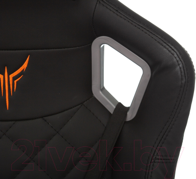 Изображение товара Кресло геймерское Бюрократ Knight Outrider (черный ромбик экокожа)