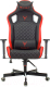 Миниатюра изображения товара Кресло геймерское Бюрократ Knight Outrider (черный/красный ромбик экокожа)