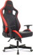 Миниатюра изображения товара Кресло геймерское Бюрократ Knight Outrider (черный/красный ромбик экокожа)