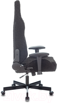 Кресло геймерское Бюрократ Knight T1 (черный экомех)