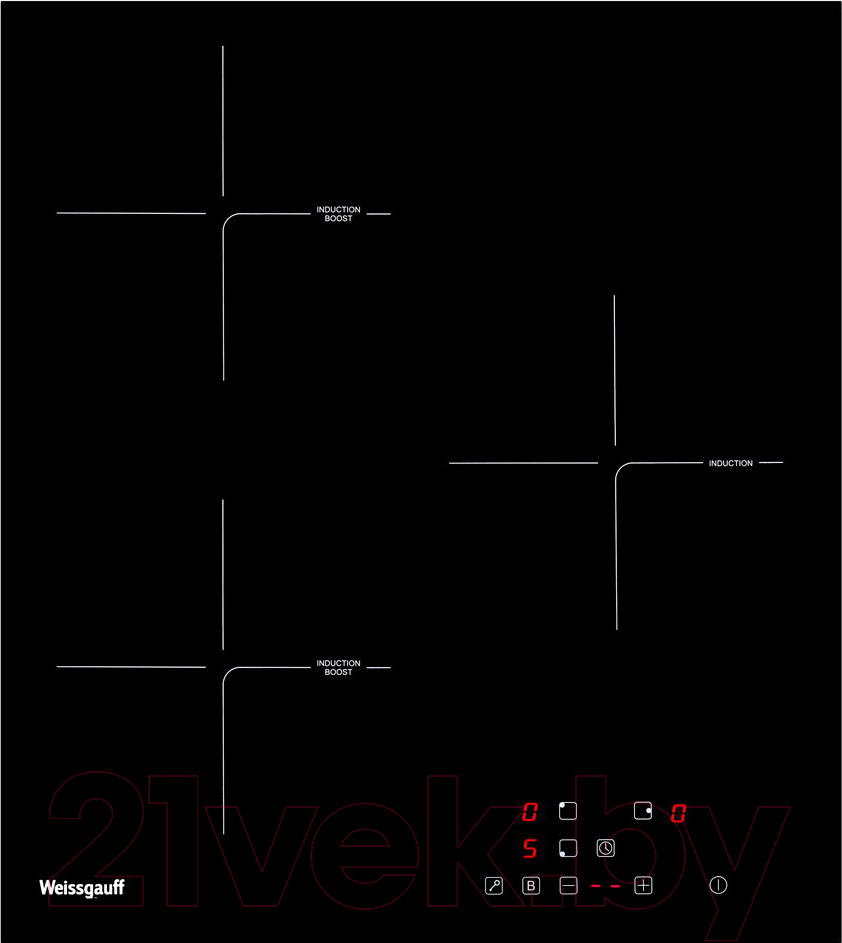 Индукционная варочная панель Weissgauff HI 430 B