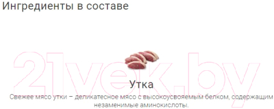 Изображение товара Лакомство для собак Molina Ломтики из утки / 1436-1 (50г)