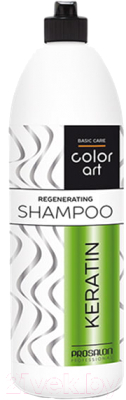 Шампунь для волос Prosalon Professional Color Art Basic Care Регенерирующий с кератином (1л)
