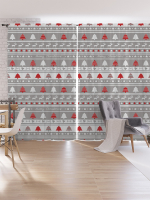 

Шторы JoyArty, Oxford DeLux Геометрические елки / pox_37115