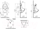 Миниатюра изображения товара Писсуар VitrA Arkitekt / 4106B003-5597