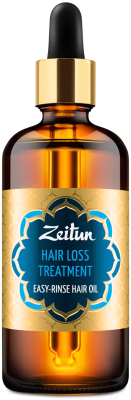Масло для волос Zeitun Борьба с выпадением волос С черным тмином и хельбой  (100мл)