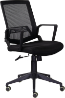 Кресло офисное UTFC М-807 Квадро / Kvadro BlackPL Ср NET11/E11 (черный) - 
