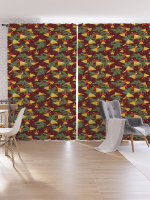 

Шторы JoyArty, Oxford DeLux Колокольчики на Рождество / pox_37145